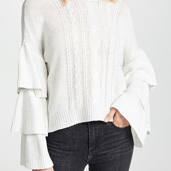 cupcakes & cashmere Sweaters - Cupcakes & Cashmere Kristin Cable Knit Sweater